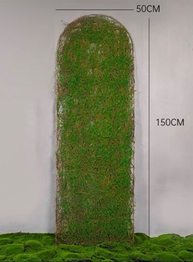 铁艺屏风木质小鹿草编兔子组合橱窗幼儿园自然角装饰摆件花园布置