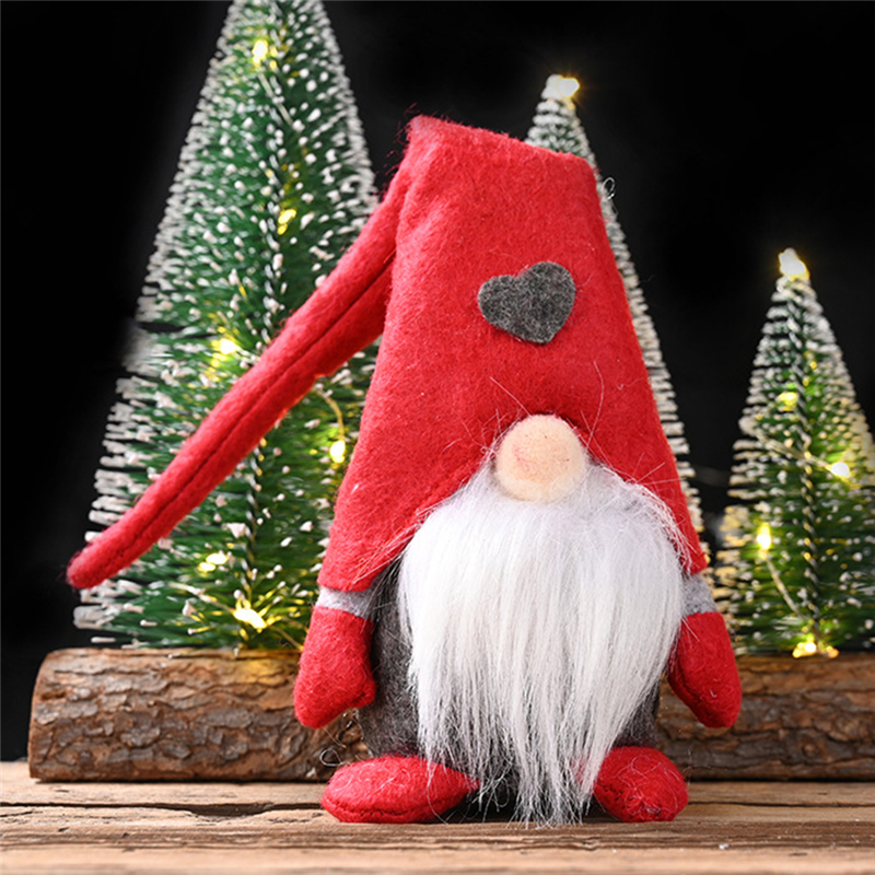 ndmadeNSwedishm Gnome Toy Santa Doll Gnome  ordic Ho - 图0