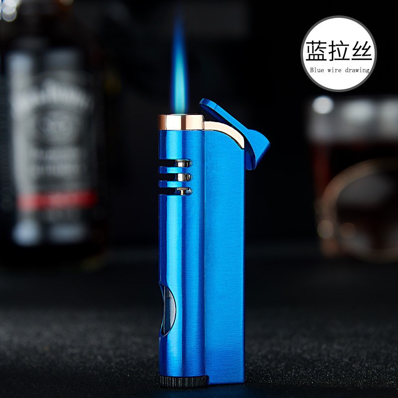 Torch  Windproof Cigar Lighter Turbo Lighter 1 Jet Butane Ga - 图1