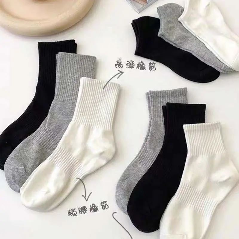 推荐Man cotton socks male high men sock pure color business - 图0