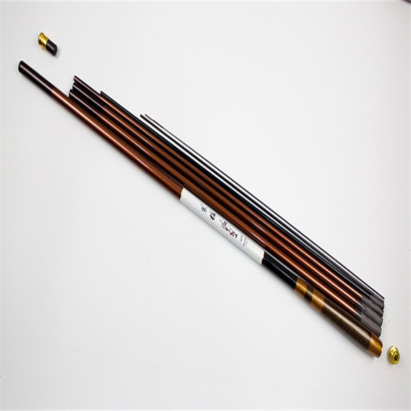 极速Super Hard Carbon 28 Adjustable Pole Rod Stream Rod Fish-图1