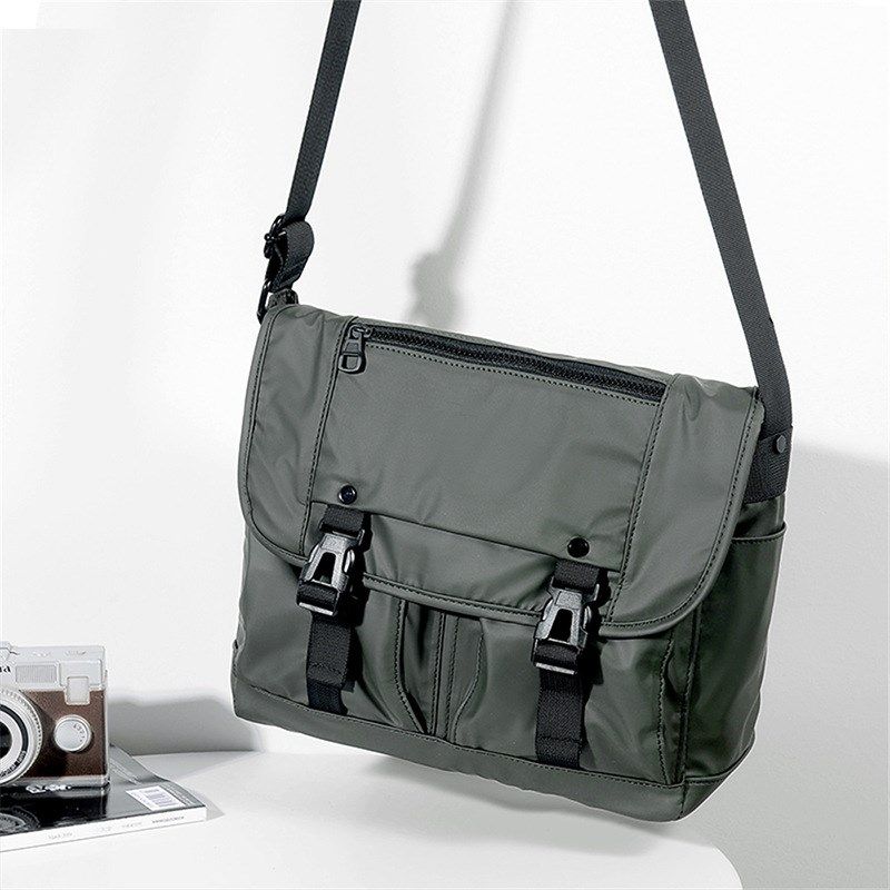 男包牛津布包休闲斜挎包商务A4男士帆布背包工装机能包单肩包男,淘宝优惠券,粉丝福利购,淘宝优惠卷