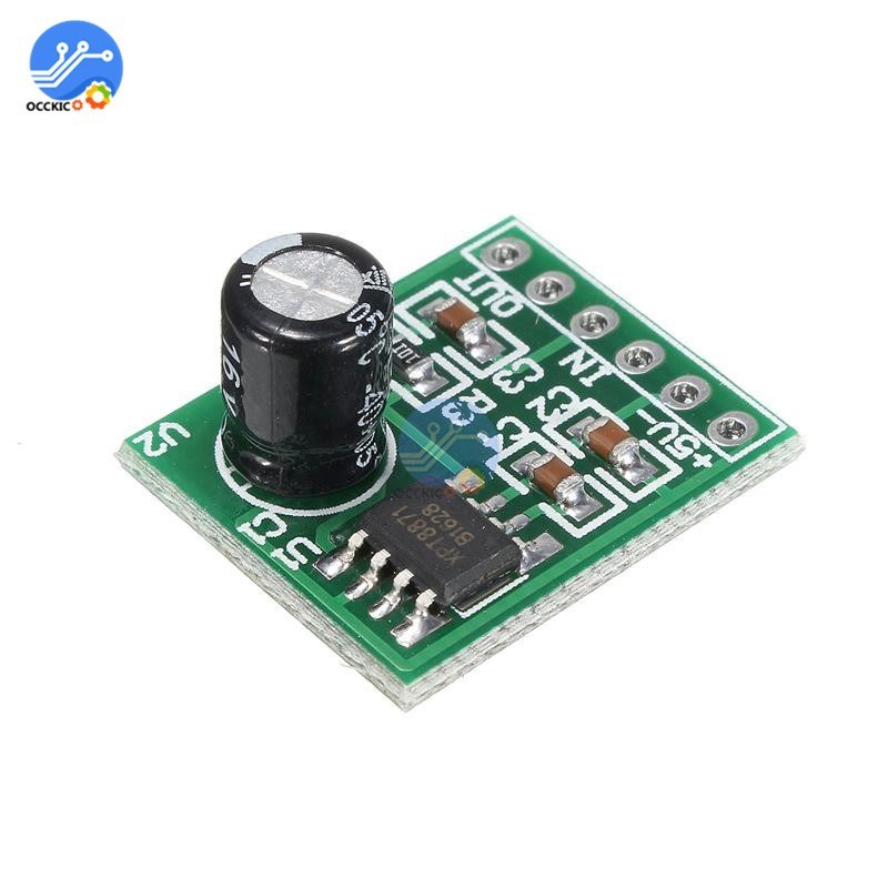 极速Mini XH-M125 Mono Amplifier Board XPT8871 DC 5V 5W Audio - 图1