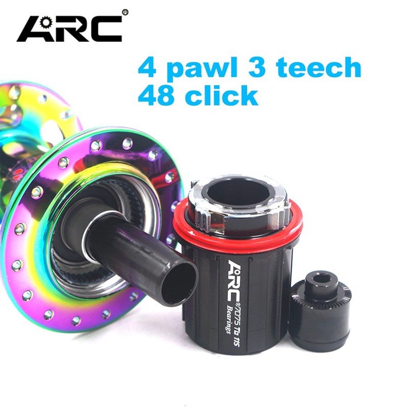 极速ARC Bicycle hubs plating rainbow mtb mountain bike hub 3 - 图2