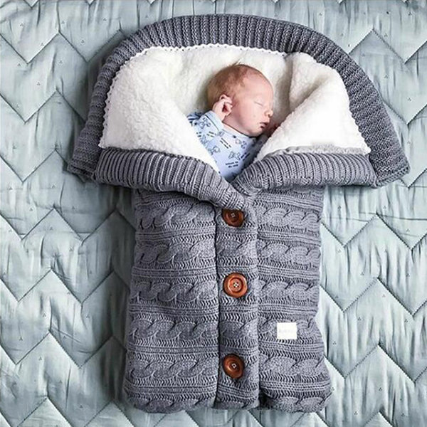 推荐Warm Baby Sleeping Bag Envelope Winter Kid Sleepsack Foo - 图2