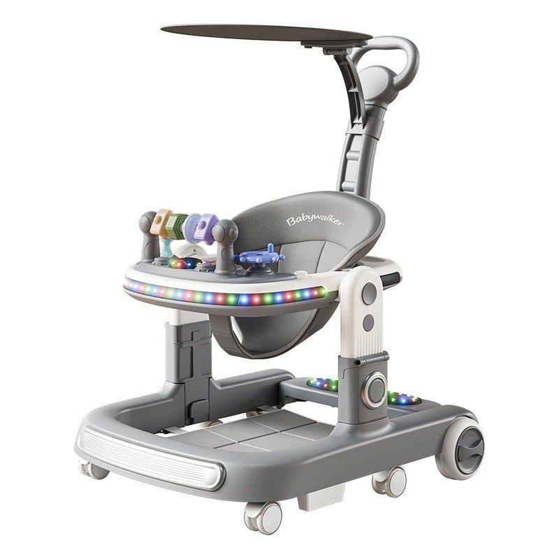 婴儿学步车防o型腿多功能可折叠宝宝起步车手推车6-18个月助步车,淘宝优惠券,粉丝福利购,淘宝优惠卷