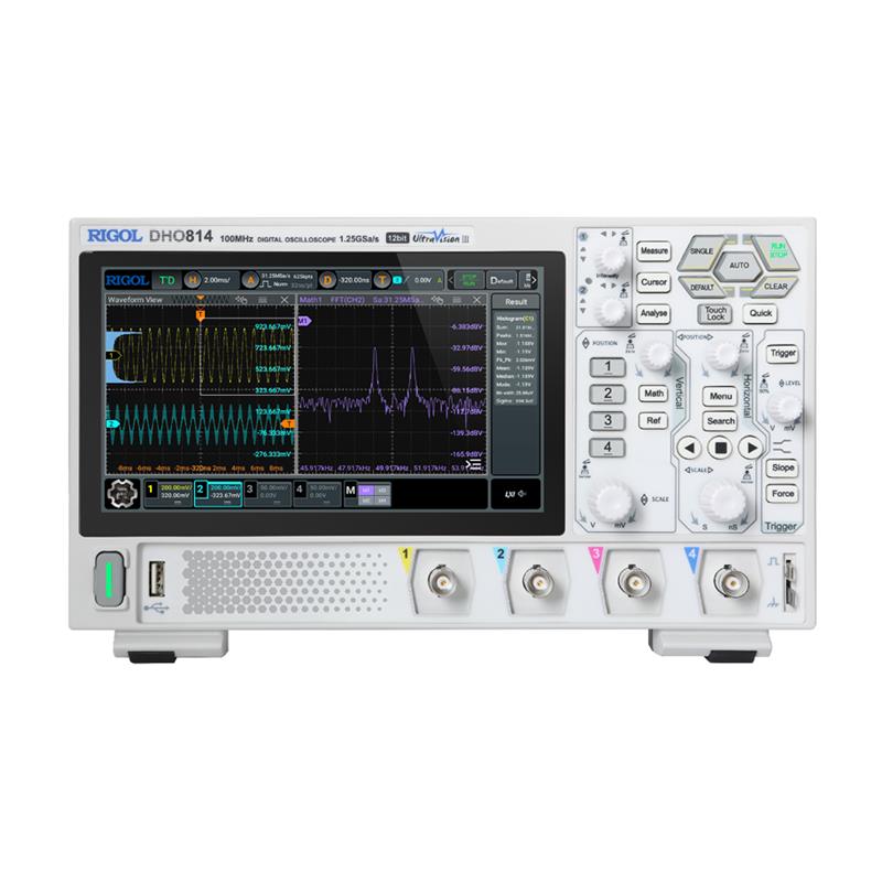 现货普源DHO814数字示波直1分位垂器2辨率804/802/812DVPO 800系 - 图3