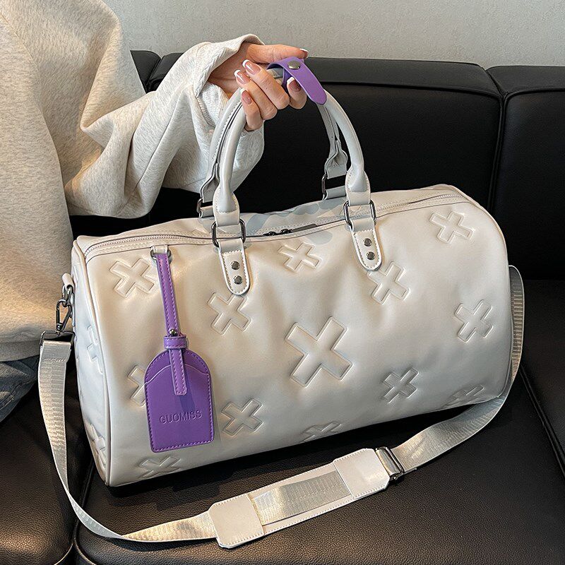 行李袋短途旅行包运动游泳健身包干湿分离防水大容量轻便单肩手提,淘宝优惠券,粉丝福利购,淘宝优惠卷