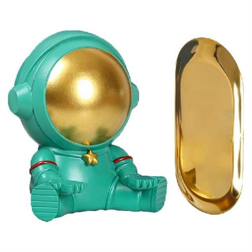 极速Creative Astronaut Sculpture Resin Astronaut Statue Stor - 图0