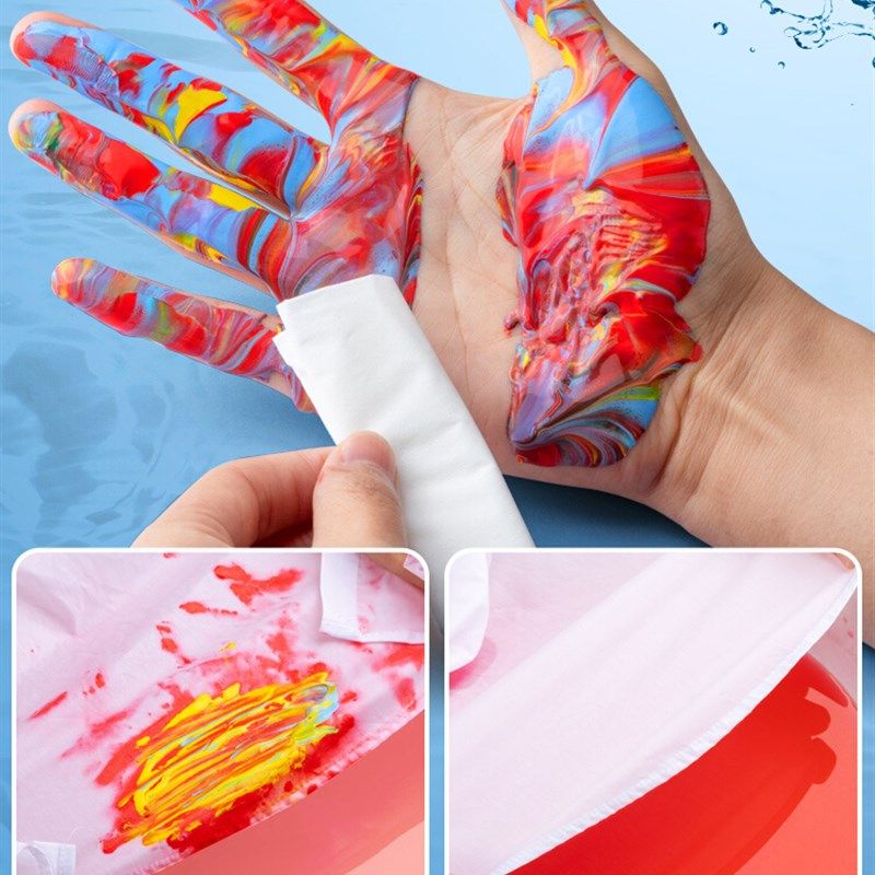 儿童画画工具套装手指画颜料水粉画幼儿园宝宝绘画水彩画小孩美术,淘宝优惠券,粉丝福利购,淘宝优惠卷