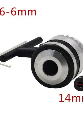Mini Electric Drill Chuck 0.6-6mm Mount B10 Taper with 4/5/6