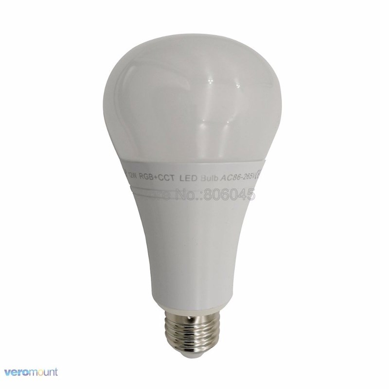 MiLight E27 12W RGB+CCT LED Bulb Spotlight FUT105 110V 220V - 图0