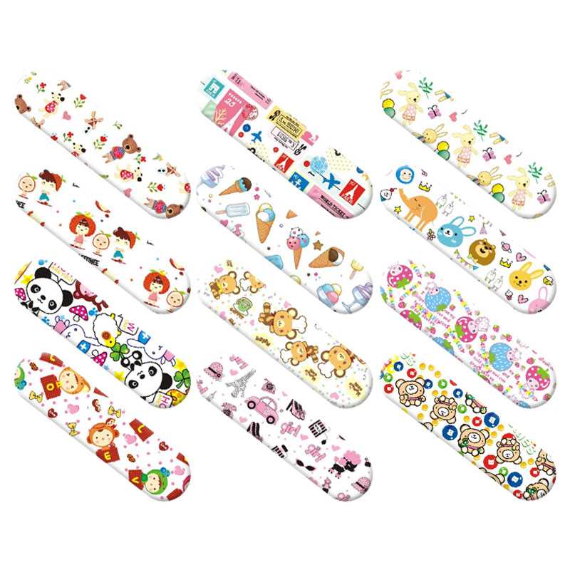 推荐120Pcs/Set Kids Cartoon Bandages Adhesive Bandage Wound - 图3