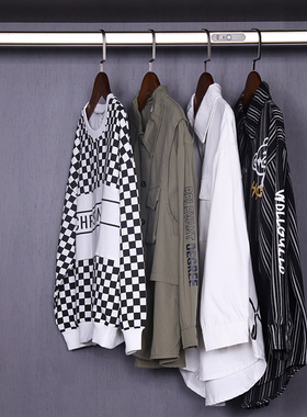 样板房儿童衣帽间l装饰摆件大童男孩服饰定制家具衣柜展厅衣柜衣