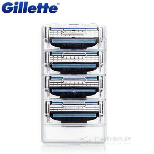Original Gillette Mach 3 Shaving Razor Blades Brand Mach3 Fo - 图1