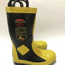 Fire shoes 97 FIRE FIGHTING SHOES WATER BOOTS FIRE TRAINING RUBBER BOOTS FIRE STEEL SHEET SOLE ANTI-PIERCING ANTI-SMASHING BOOTS