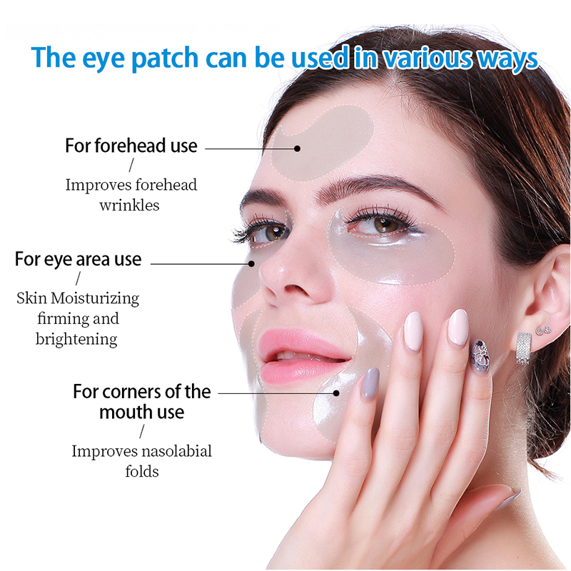 推荐Eye Mask Moisturizing Hyaluronic Acid Eye Patch Skin Car - 图0