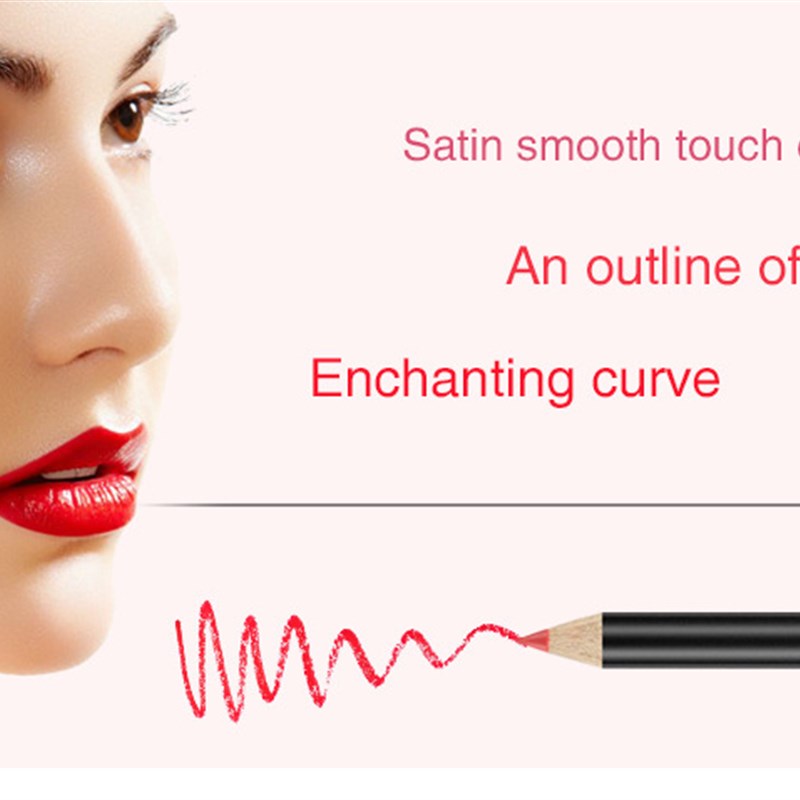 推荐12 Color Matte Brown Lip Liner Waproof Long Lasting - 图1