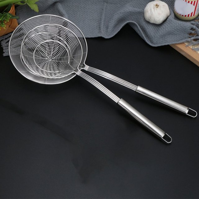 新品Strainer Ladle Spoon, Slotted Spoon, Pearl Scoop,Kitchen - 图2