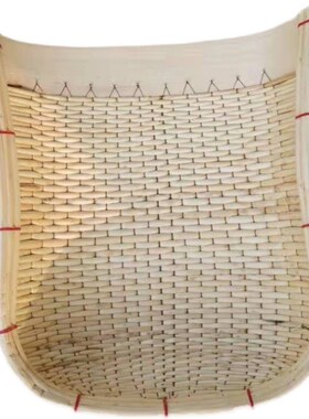 号柳条家用簸箕老式农用纯手工笸箩大中小柳编藤编竹编簸箕收纳筐