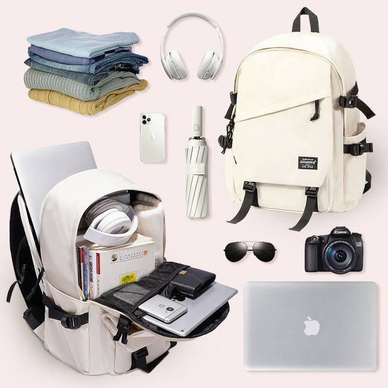 背包登山包女双肩包大容量2023新款旅行包轻便旅游书包电脑包男士,淘宝优惠券,粉丝福利购,淘宝优惠卷