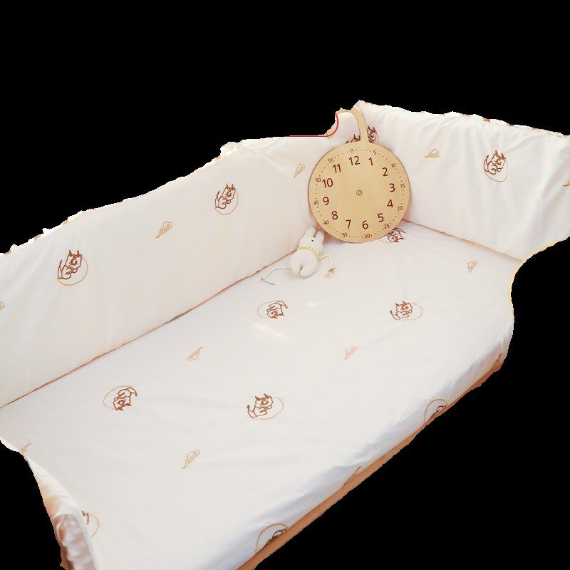 婴儿床床围栏软包拼接床围挡方豆豆绒防撞儿童两用床围可定制,淘宝优惠券,粉丝福利购,淘宝优惠卷