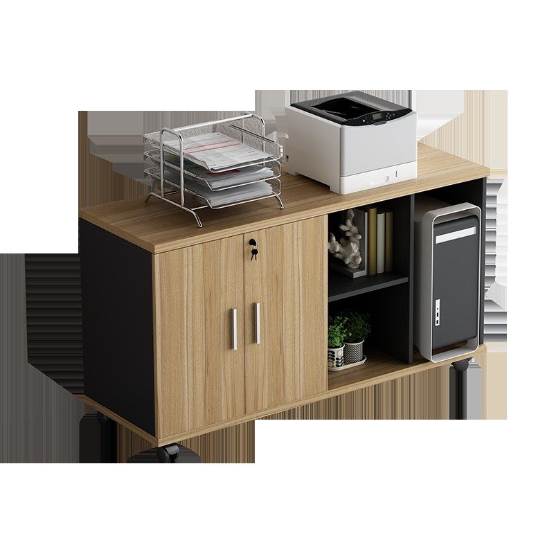 文件柜办公柜木质边柜办公桌移动活动柜带锁办公室柜子矮柜储物柜,淘宝优惠券,粉丝福利购,淘宝优惠卷