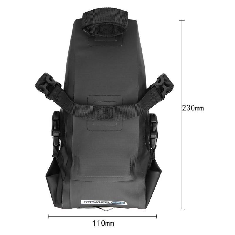 ROSWHEEL Bicycle Seatpost Bag Waterproof Bicycle Saddle Seat-图1