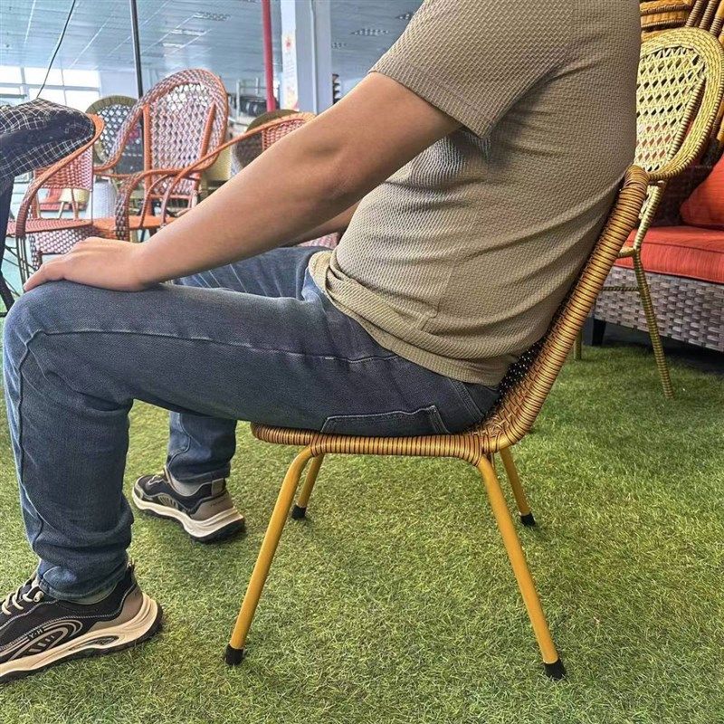 仿藤编制靠背家用休闲简约阳台儿童成人凳子藤编椅子小板凳洗澡椅,淘宝优惠券,粉丝福利购,淘宝优惠卷