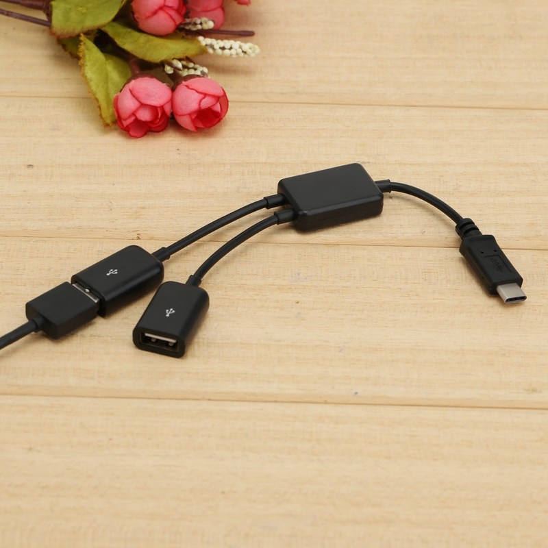 推荐USB3.1 Type C OTG HUB Cable 2 in 1 USB C 3.1 Male to Fem - 图3