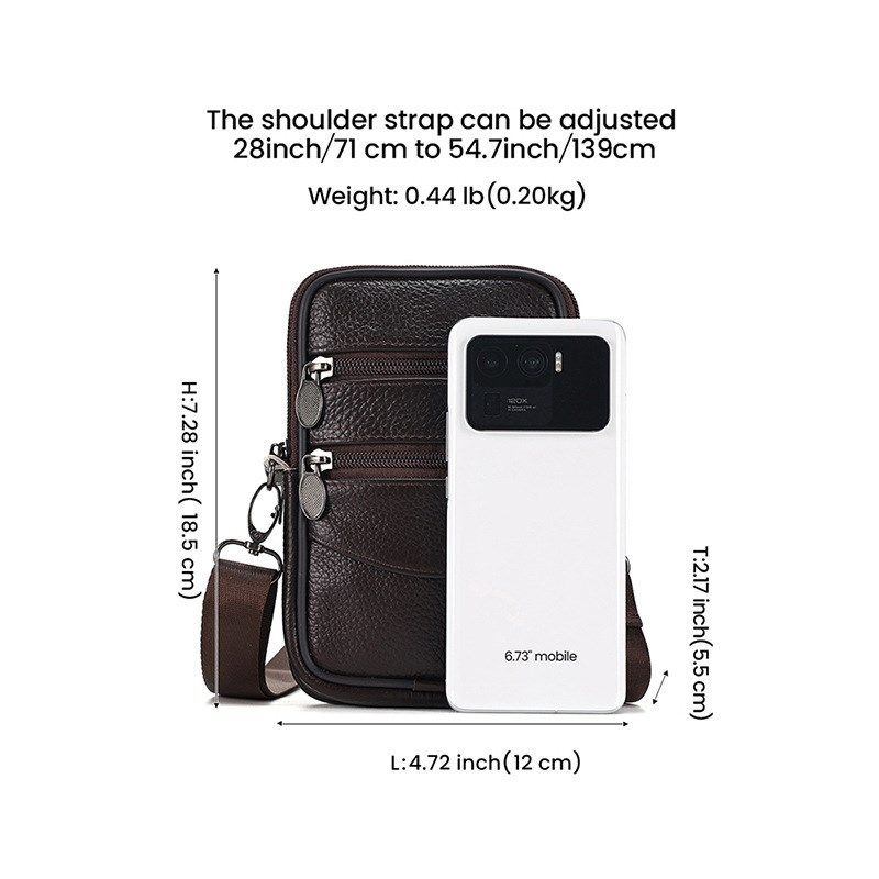 头层斜挎包男户外运动腰包男士包生意收钱包多功能男包包,淘宝优惠券,粉丝福利购,淘宝优惠卷