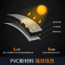 Promotion Caravatou Outdoor Solar Hot Water Bag Sunbathing Bag Home body lotion Baths 20L wild bath flush to cool