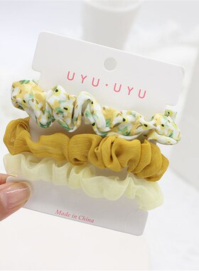 小众高货2/3/6/Lot Fashion Simple Basic Elastic Hair Bands Po