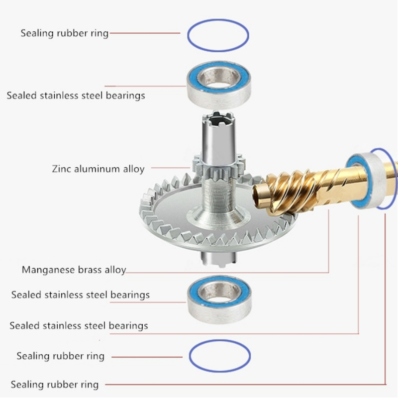 厂家TEBEN Surf-Tiger Saltwater Spinning FishOing Reel 2000 6 - 图0