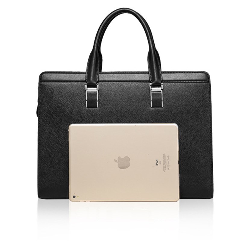 厂家New Designer Men Briefcase Leather MKen Bags Business Me-图1