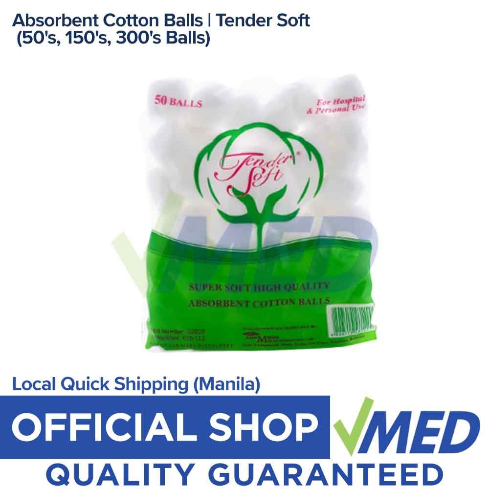 推荐Absorbent Cotton Balls| Tender Soft(50's, 150&#-图1