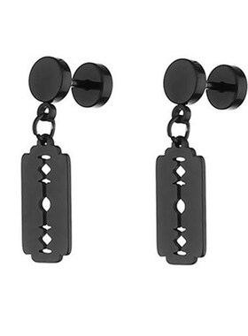 小众高货l Piercing Earring For Women Men Punk Gothic Barbell