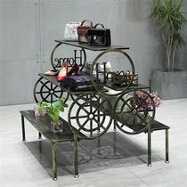 New Xinjiang Golden Show Stream A Water Terra Trapezoidal Landing Type Middle Island Shelf Clothing Shop Chen