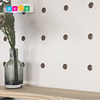 Director's House wall hole board storage no punching wooden Nordic laminate O decorative wall hanging partition storage