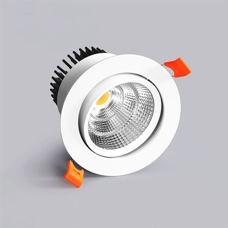 速发COB Dimmable LED Downlight AC85-265V Ceiling Light 5/9/1 - 图1