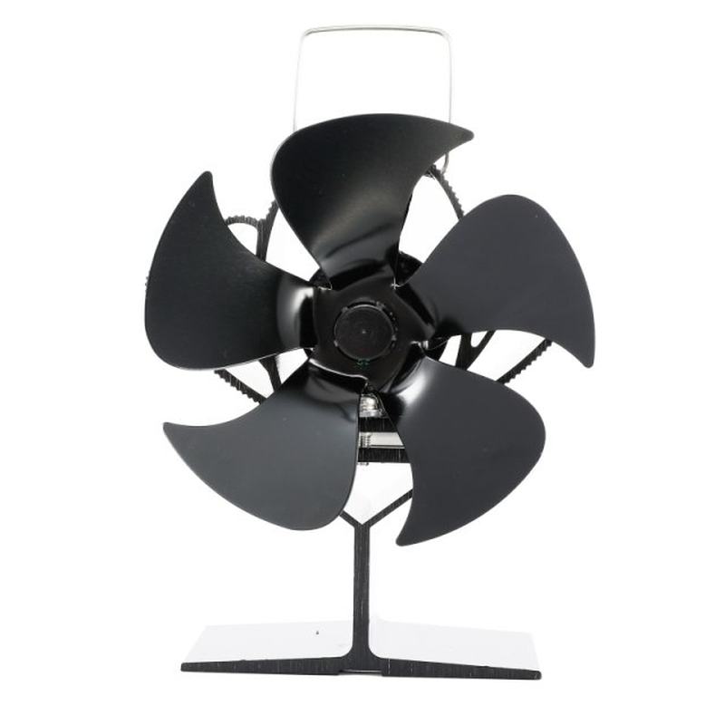 推荐SF103S 5 Blades Heat Powered Stove Fan for Wood Log Burn - 图2