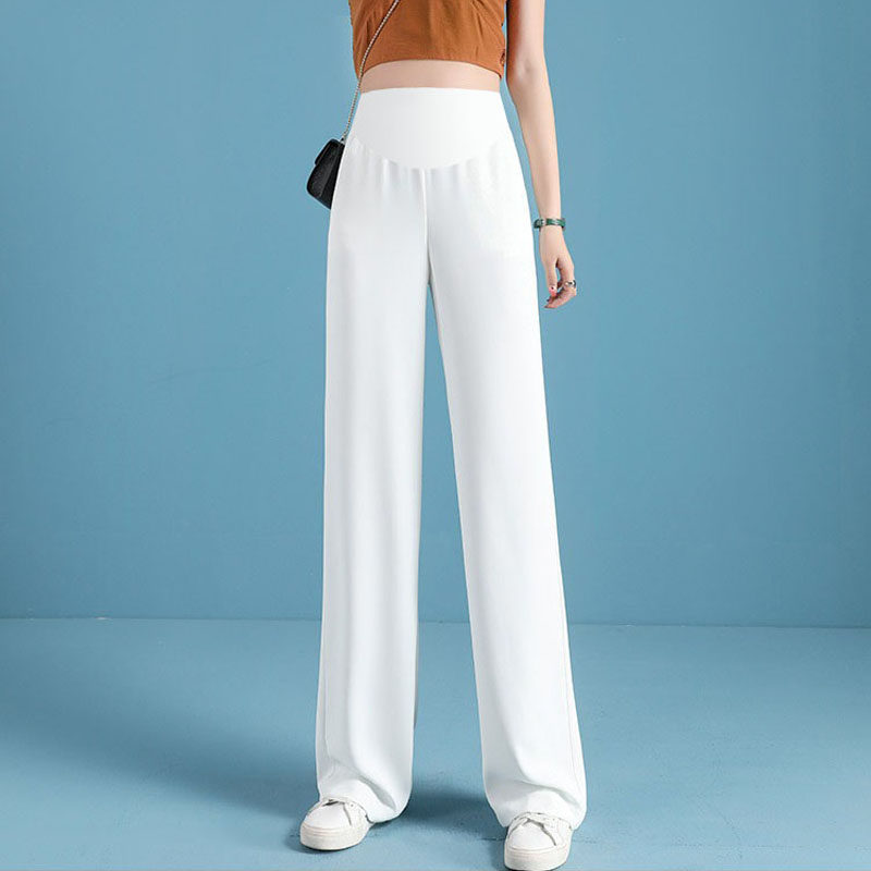 孕妇裤夏款外穿加长版直筒西装裤小E个子夏季薄款可调节宽松阔腿,淘宝优惠券,粉丝福利购,淘宝优惠卷