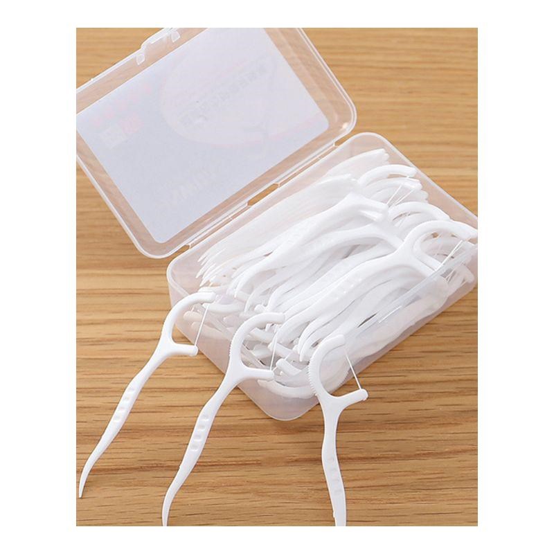 Picks Dental-Floss Oral-Hygiene-Tool Superfine Disposable wi-图3