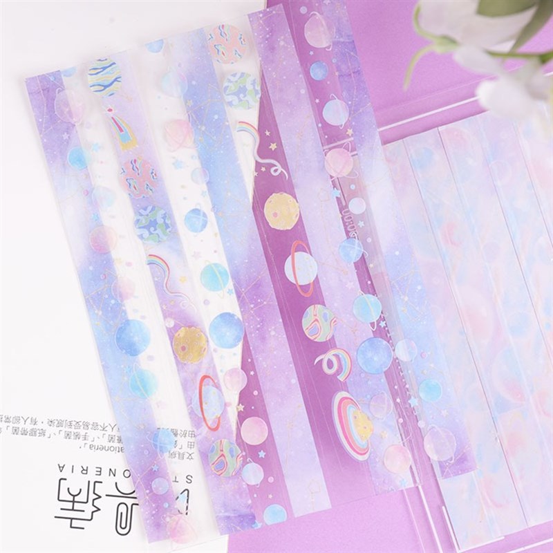 Washi Tape 5Pcs/Set Stickers Washitape School Supplies Stati-图1