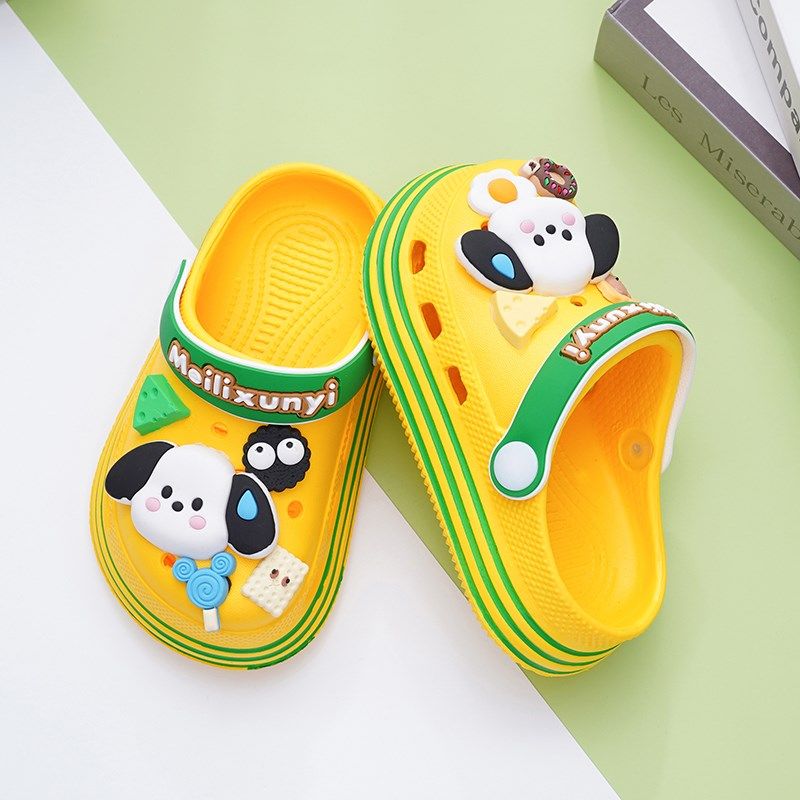 男童拖鞋夏季2024新款儿童防滑室内凉拖幼儿园女孩宝宝洞洞鞋外穿,淘宝优惠券,粉丝福利购,淘宝优惠卷