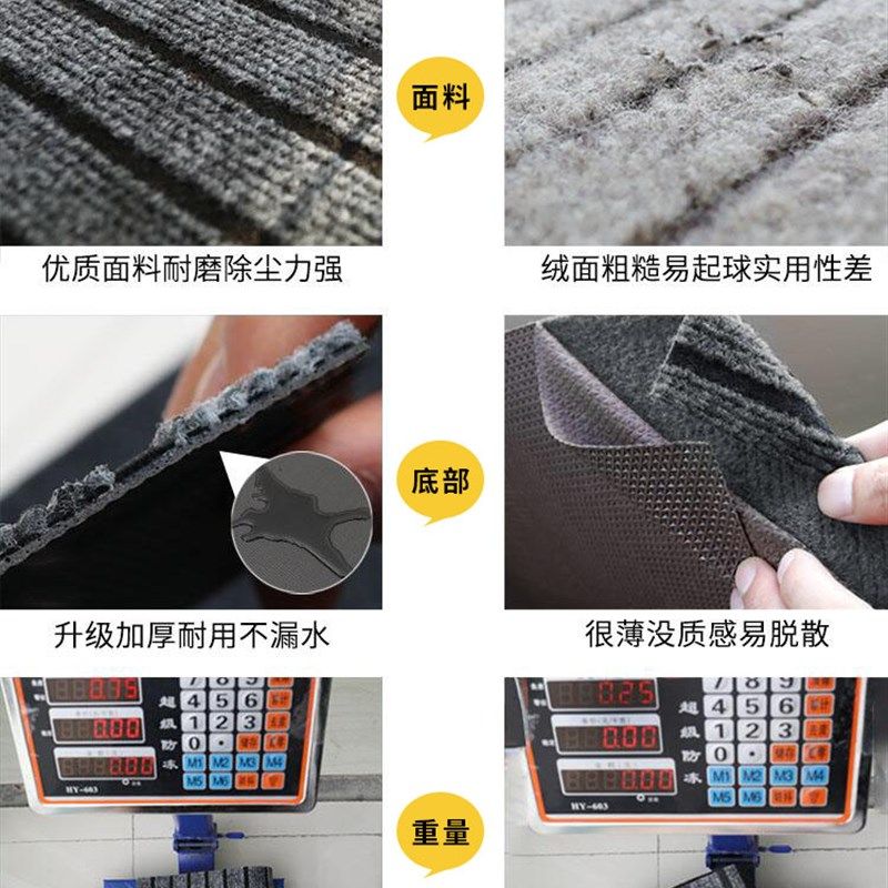 地垫入户门垫门口进门家用吸水防滑耐脏垫子加厚高级感大门口脚垫,淘宝优惠券,粉丝福利购,淘宝优惠卷