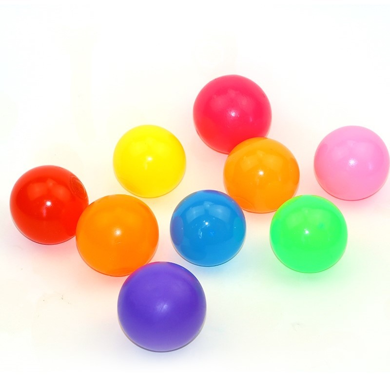 极速4pc Stick Wall Ball Fluorescent Squash Xmas Sticky Targe-图0