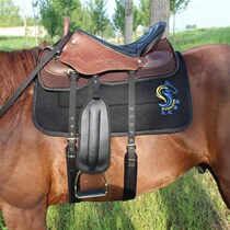 Horse with horse with equestrian paddles full set of cow small printed y flowers tourists saddle big leather short accessories riding horse saddle