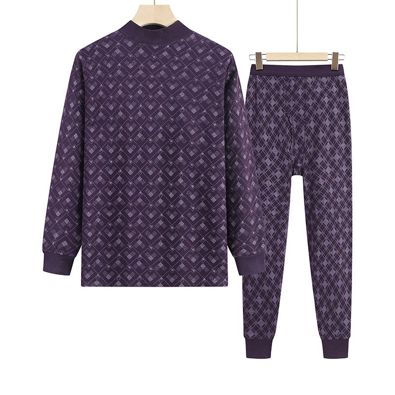 秋衣秋裤男士老年人爸爸保暖内衣男冬季套装爷爷保暖衣睡衣,淘宝优惠券,粉丝福利购,淘宝优惠卷