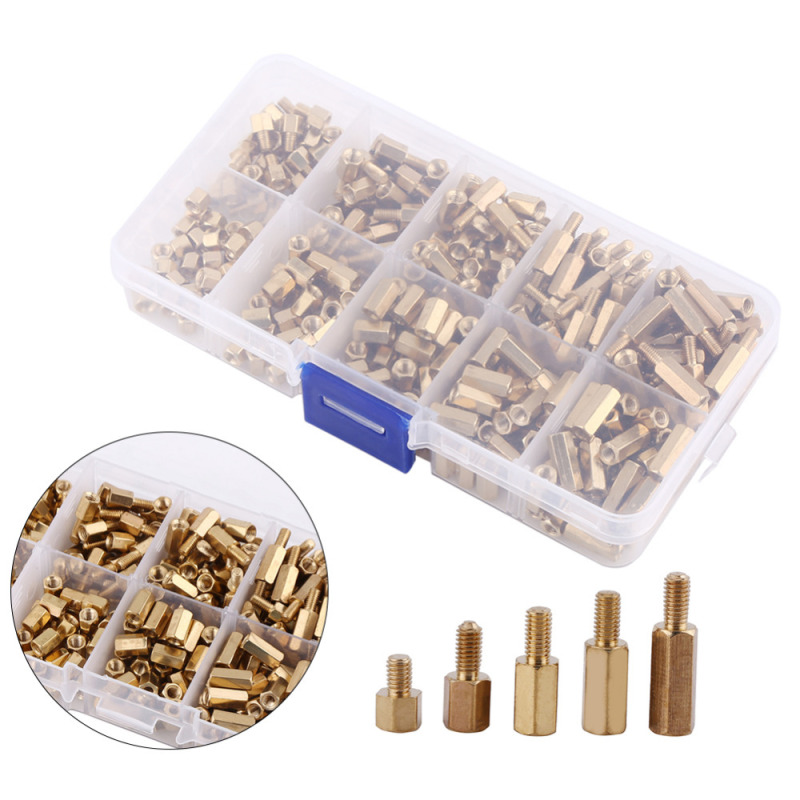 速发300pcs M3 Standoffs Male Female Hex Standoff Spacer PCB-图2